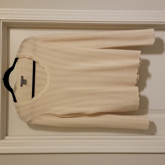 Ann Taylor Cashmere Sweater Large Long Sleeve EUC - Picture 1 of 4